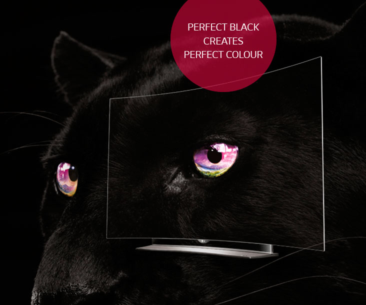 Perfect black creates perfect colour Perfect black creates perfect colour