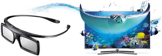 Active 3D glasses