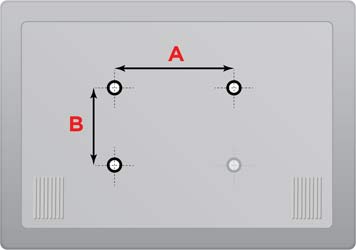 Vesa size example