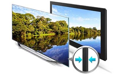 Slim televisions