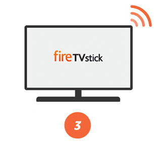 Amazon Fire TV Stick set up step 3