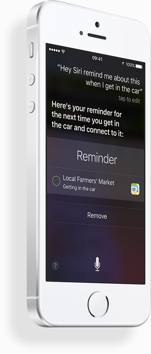iPhone SE Siri
