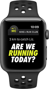 Apple Watch Nike+ get motivated