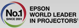Epson number 1 in Projectors Epson number 1 in Projectors