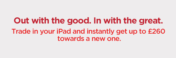 Trade in your iPad