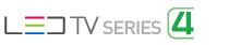 Series 4 LED TV Logo Series 4 LED TV Logo