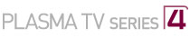 Series 4 Plasma TV Logo Series 4 Plasma TV Logo
